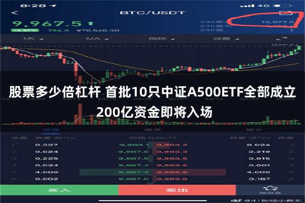 股票多少倍杠杆 首批10只中证A500ETF全部成立 200亿资金即将入场